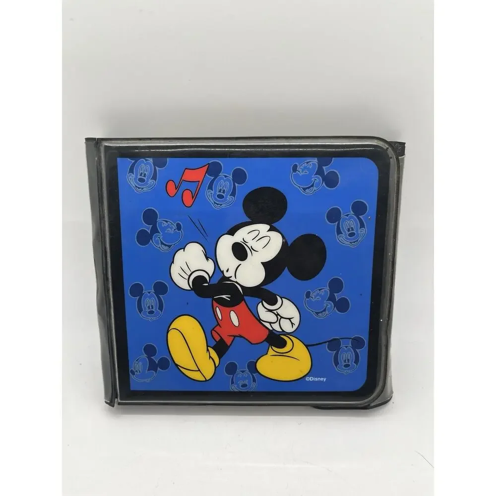 Vintage Walt Disney Mickey Mouse Plastic Photo Album 4x6